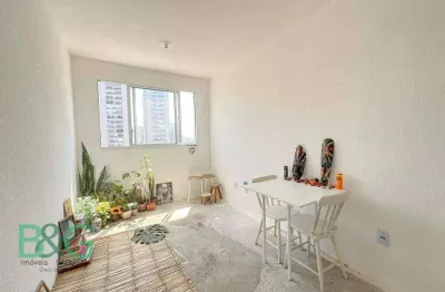 Apartamento com 2 dormitórios à venda, 44 m² por r$ 330.000 - barra funda - são paulo/sp