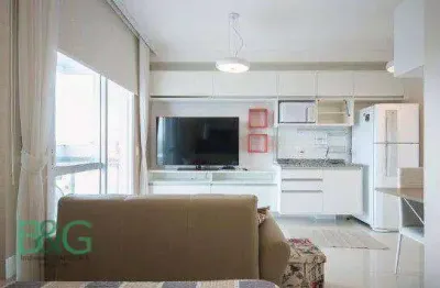 Studio com 1 dormitório para alugar, 36 m² por r$ 3.605,90/mês - santo amaro - são paulo/sp