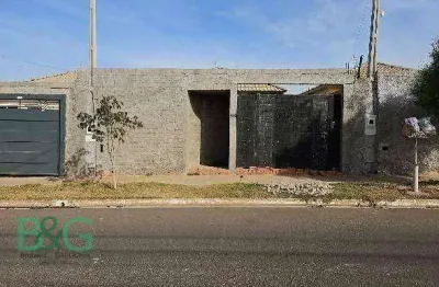 Casa com 2 dormitórios à venda, 43 m² por r$ 124.999 - jardim santa rita - taquaritinga/sp