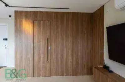 Apartamento com 1 dormitório à venda, 55 m² por r$ 789.000 - vila anastácio - são paulo/sp