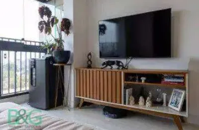 Apartamento com 2 dormitórios à venda, 49 m² por r$ 529.000 - vila anastácio - são paulo/sp