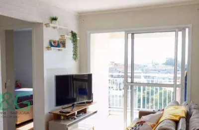 Apartamento com 2 dormitórios à venda, 50 m² por r$ 338. - jardim roberto - osasco/sp