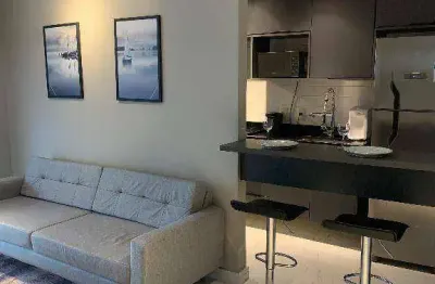 Apartamento com 1 dormitório, 52 m² - venda por r$ 850.000,00 ou aluguel por r$ 5.900,00/mês - anália franco - são paulo/sp