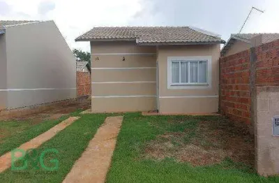 Casa à venda, 44 m² por r$ 93.093,45 - jardim mississipe iii - valparaíso/sp