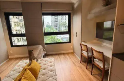 Studio com 1 dormitório, 21 m² - venda por r$ 570.000 ou aluguel por r$ 4.005/mês - moema - são paulo/sp