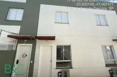 Casa com 2 dormitórios à venda, 34 m² por r$ 164.332 - tijuco preto - vargem grande paulista/sp