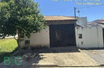Prédio à venda, 55 m² por r$ 90.226 - jardim panorama - álvares machado/sp
