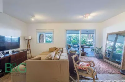 Apartamento garden com 3 dormitórios à venda, 147 m² por r$ 2.600.000,00 - vila alexandria - são paulo/sp