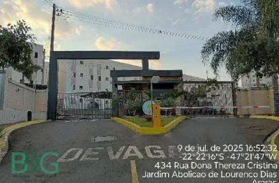 Apartamento com 2 dormitórios à venda, 44 m² por r$ 102.000 - desmembramento campinho b - araras/sp