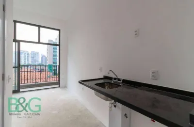 Studio com 1 dormitório à venda, 22 m² por r$ 300.000,00 - santo amaro - são paulo/sp