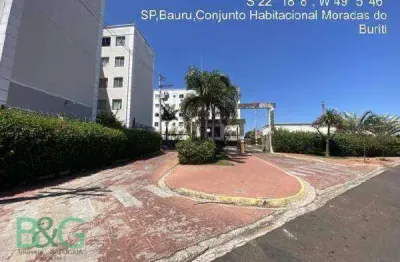 Apartamento à venda, 44 m² por r$ 112.200,00 - parque roosevelt - bauru/sp
