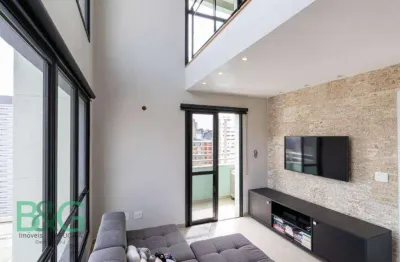 Apartamento duplex com 1 dormitório à venda, 49 m² por r$ 730.000,00 - pinheiros - são paulo/sp