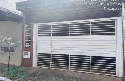 Casa com 3 dormitórios à venda, 84 m² por r$ 126.000,00 - residencial esperança - caçapava/sp