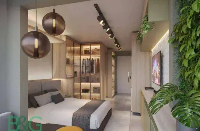 Studio com 1 dormitório à venda, 25 m² por r$ 370. - pinheiros - são paulo/sp