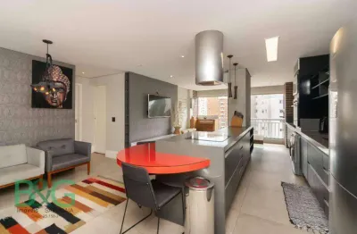 Apartamento com 2 dormitórios à venda, 74 m² por r$ 720. - jardim ampliação - são paulo/sp