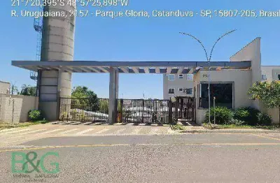 Apartamento com 2 dormitórios à venda, 41 m² por r$ 142.478 - são francisco - catanduva/sp