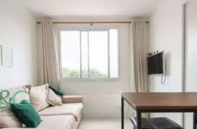 Apartamento com 2 dormitórios à venda, 34 m² por r$ 309.000,00 - tatuapé - são paulo/sp
