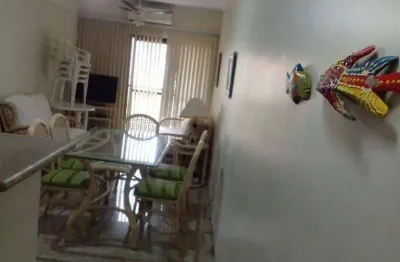 Apartamento com 2 dormitórios à venda, 70 m² por r$ 430.000 - jardim três marias - guarujá/sp