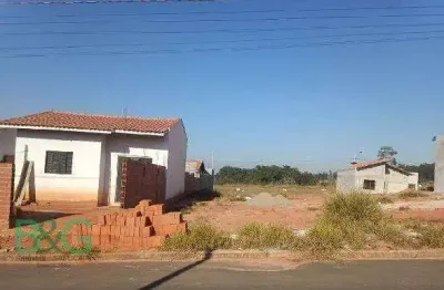 Terreno à venda, 160 m² por r$ 62.511 - loteamento residencial jardim uirapuru - estiva gerbi/sp