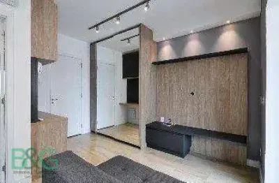 Apartamento com 1 dormitório à venda, 33 m² por r$ 479.000 - barra funda - são paulo/sp