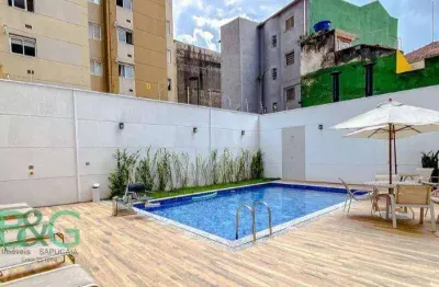 Apartamento com 1 dormitório à venda, 28 m² por r$ 278. - brás - são paulo/sp