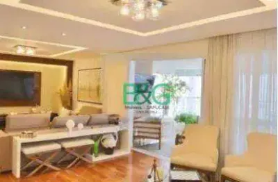 Apartamento com 4 dormitórios, 221 m² - venda por r$ 4.000.000,00 ou aluguel por r$ 21.800,00/mês - mooca - são paulo/sp