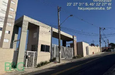 Apartamento com 1 dormitório à venda, 56 m² por r$ 134.880 - jardim cristiano - itaquaquecetuba/sp