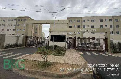 Apartamento com 2 dormitórios à venda, 46 m² por r$ 190.024 - alto do lago - limeira/sp