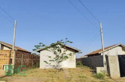 Casa com 2 dormitórios à venda, 43 m² por r$ 105.036 - residencial parque das flores - lins/são paulo