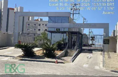 Apartamento com 2 dormitórios à venda, 38 m² por r$ 136.200 - vila nova aliança - jacareí/sp