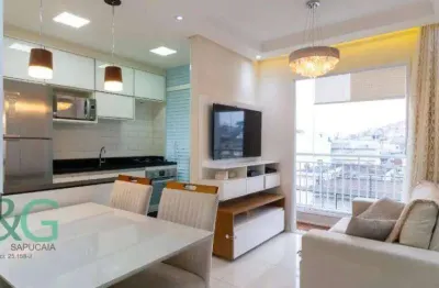 Apartamento com 2 dormitórios à venda, 54 m² por r$ 350.000 - centro - diadema/sp