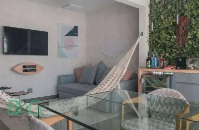 Apartamento com 1 dormitório à venda, 43 m² por r$ 800.000,00 - santo amaro - são paulo/sp