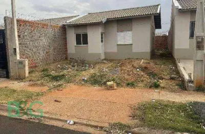 Casa com 2 dormitórios à venda, 45 m² por r$ 120.831 - terras de sao paulo i - marília/sp