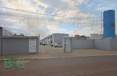 Apartamento com 2 dormitórios à venda, 44 m² por r$ 174.815 - chácara pantanal engenho velho - mogi guaçu/sp