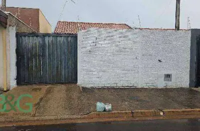 Casa com 2 dormitórios à venda, 44 m² por r$ 93.407 - jardim araucária - mogi guaçu/sp