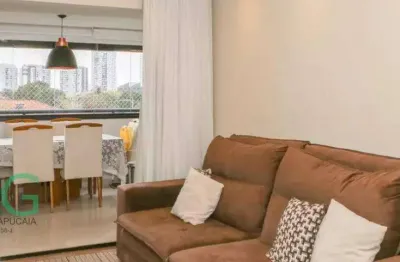 Apartamento à venda, 91 m² por r$ 1.149.000,00 - vila anastácio - são paulo/sp