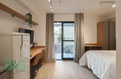 Studio com 1 dormitório à venda, 25 m² por r$ 430.000 - vila buarque - são paulo/sp