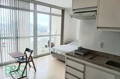 Studio com 1 dormitório, 35 m² - venda por r$ 370.000,00 ou aluguel por r$ 3.070,00/mês - real parque - são paulo/sp
