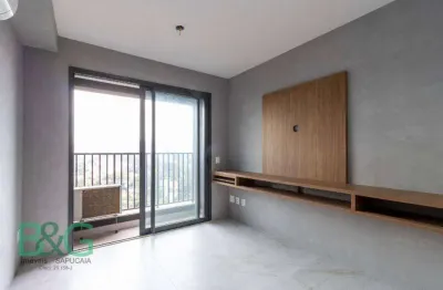 Studio com 1 dormitório à venda, 23 m² por r$ 400.000 - brooklin paulista - são paulo/sp
