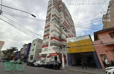 Apartamento com 1 dormitório à venda, 25 m² por r$ 266.689,73 - barra funda - são paulo/sp