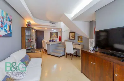 Cobertura com 3 dormitórios à venda, 137 m² por r$ 700.000 - morumbi - são paulo/sp