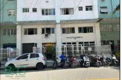 Apartamento à venda, 27 m² por r$ 209.640,08 - centro - são vicente/sp