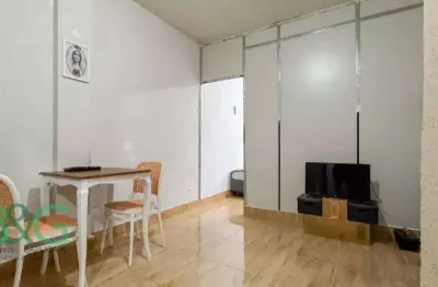 Apartamento com 1 dormitório à venda, 30 m² por r$ 199. - sé - são paulo/sp