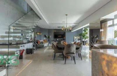 Apartamento duplex com 2 dormitórios à venda, 225 m² por r$ 8.400.000 - itaim bibi - são paulo/sp