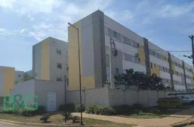 Apartamento com 2 dormitórios à venda, 45 m² por r$ 118.245 - chácaras água branca - piracicaba/sp