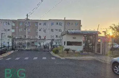 Apartamento com 2 dormitórios à venda, 39 m² por r$ 125.906,00 - jardim sol nascente ii - piracicaba/sp