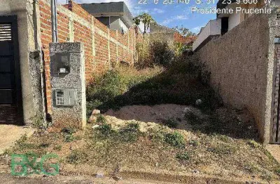 Terreno à venda, 150 m² por r$ 93.771 - vila operária - presidente prudente/sp