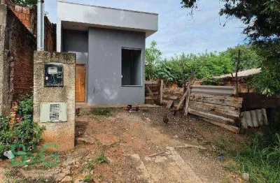 Casa com 2 dormitórios à venda, 60 m² por r$ 112.908 - jardim sabará - presidente prudente/sp