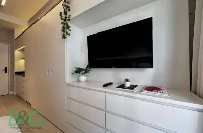 Studio com 1 dormitório à venda, 27 m² por r$ 750.000 - moema - são paulo/sp