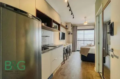 Studio com 1 dormitório à venda, 23 m² por r$ 330.000 - centro histórico de são paulo - são paulo/sp